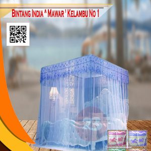 BINTANG INDIA ^ MAWAR ' KELAMBU 180 @5/20 LBR